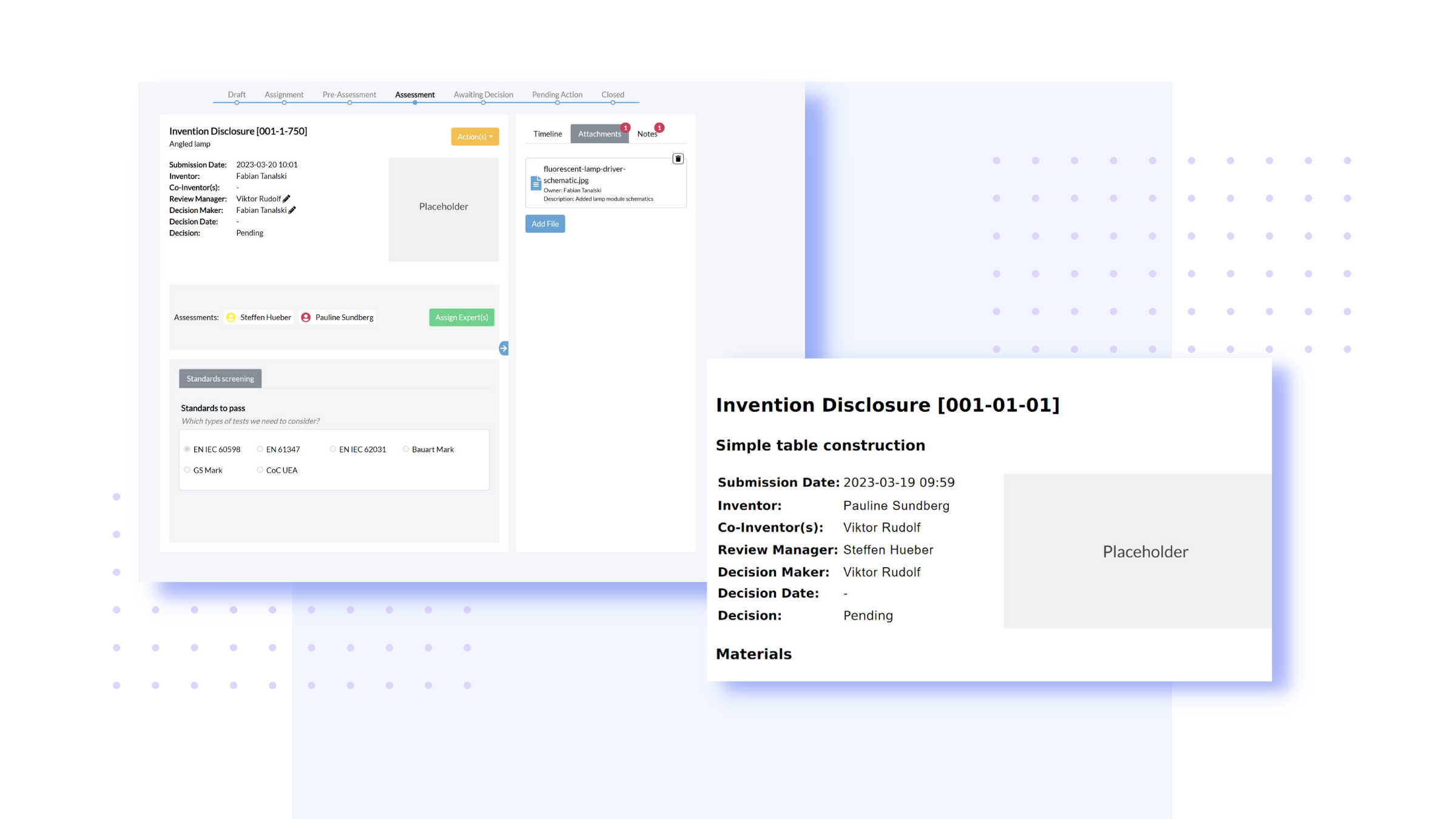 Idea Database screenshot Idea Database screenshot