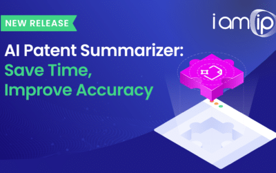 This is an image for the blog banner: AI Patent Summarizer: Save Time, Improve Accuracy