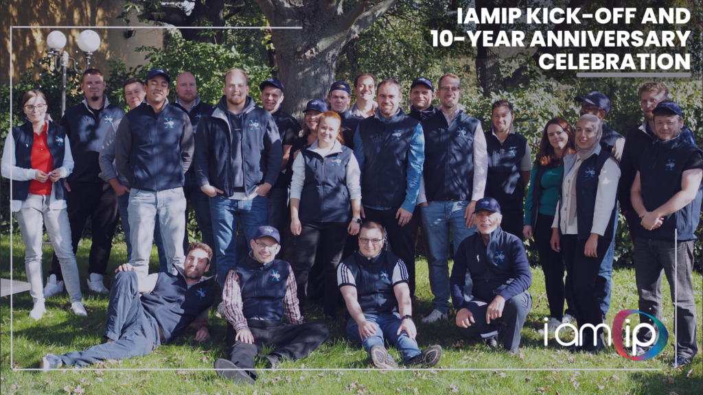 Group photo of the IamIP team during the kick-off