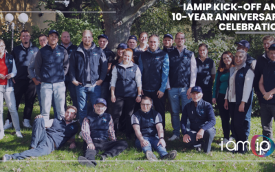 Group photo of the IamIP team during the kick-off