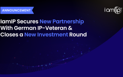 IamIP New Partnership and New Investment blog banner