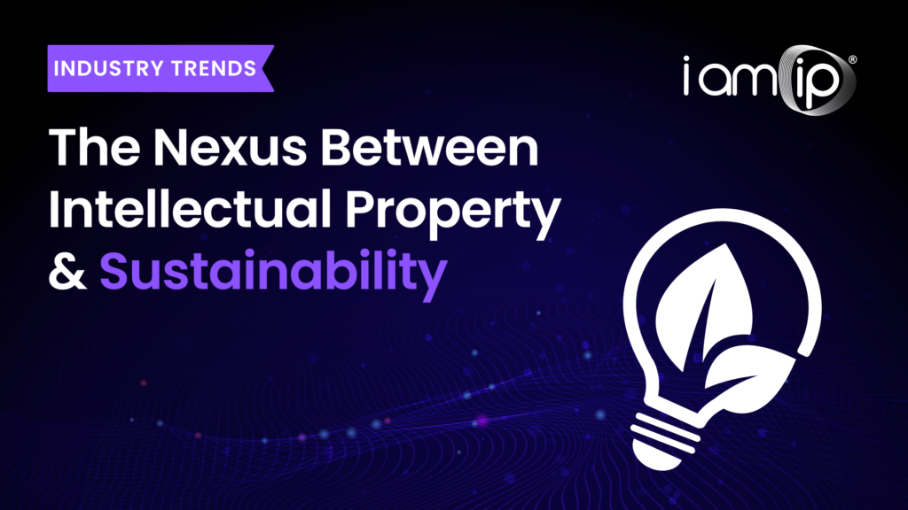 The Nexus between Intellectual Property and Sustainability blog banner