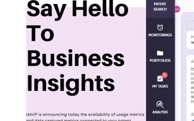 photo announcing the new feature "reporting module"